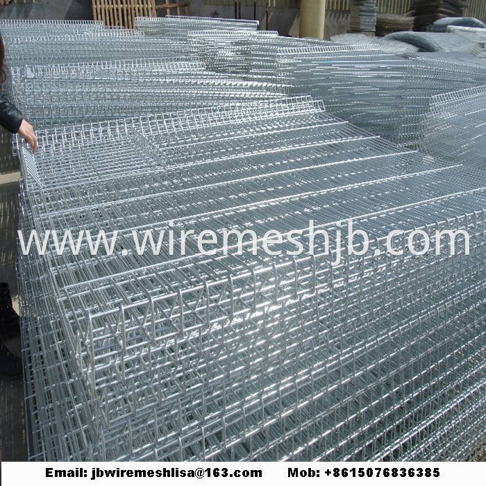 Welded Wire Mesh Panel Of Rolltop Fence